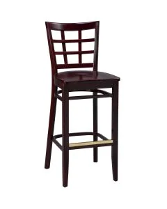 2411W Wood Stool