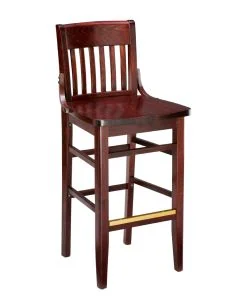 2454W Wood Stool