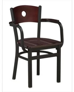416U Upholstered Seat Metal Chair