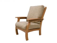 DEEP SEATING DINING CHAIR 