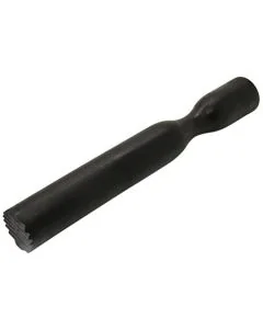 Black Plastic Muddler with Serrated Bottom - 10"