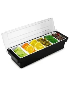 6 Compartment Condiment Holder