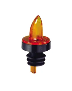 Amber Free Flow with collar - 12 per pkg.