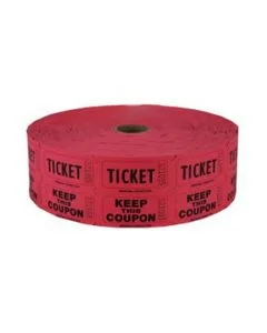 Double Row Raffle Tickets -1000