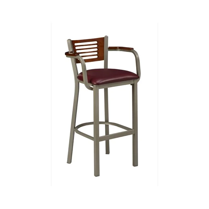 2316U Upholstered Seat Metal Stool