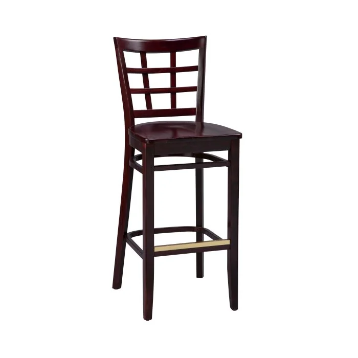 2411W Wood Stool