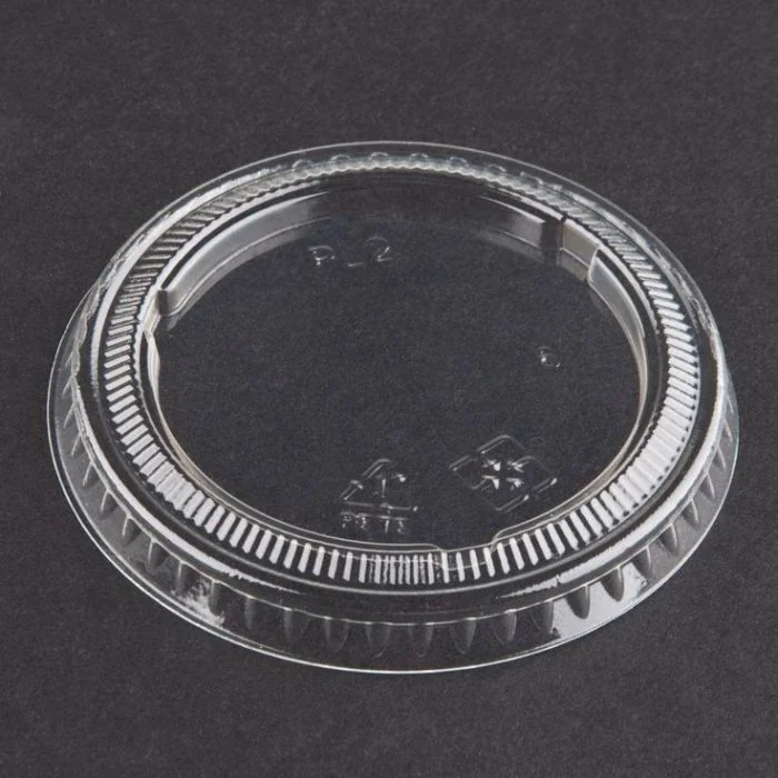 Lid for 5 1/2 Ounce Plastic Souffle Cup - 50 Count