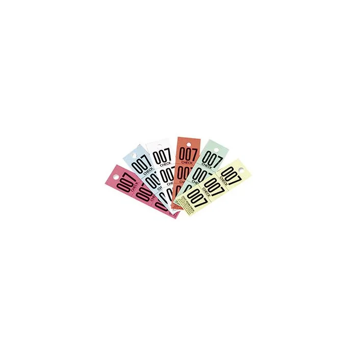 Coat Check Tickets