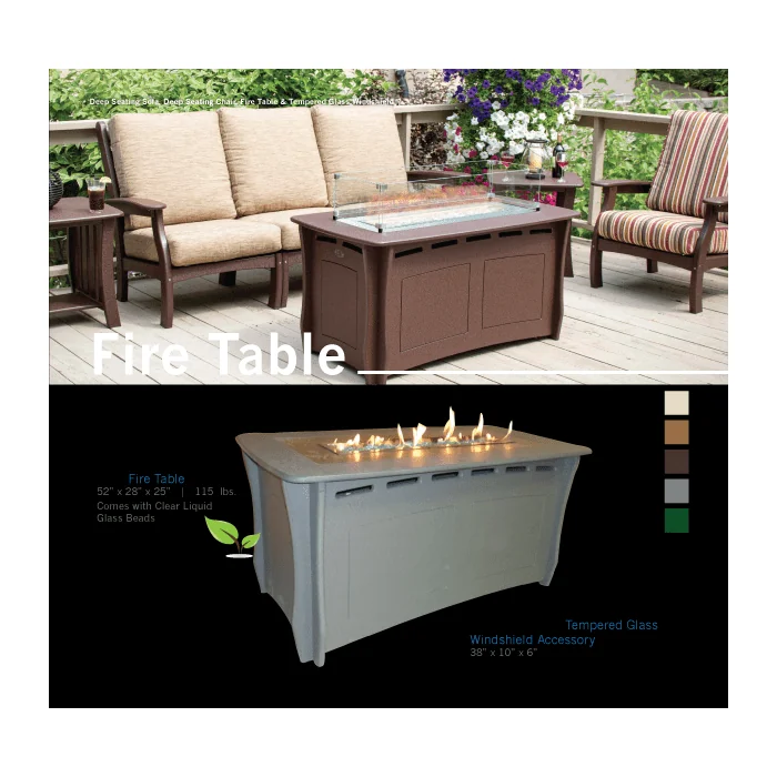 FIRE TABLE -CAMEL
