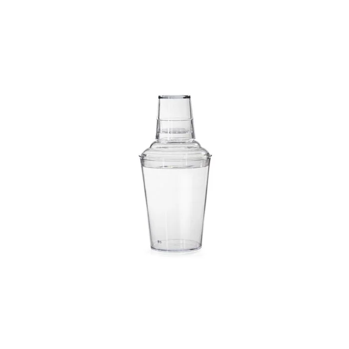 17.5 oz.  Clear Shaker