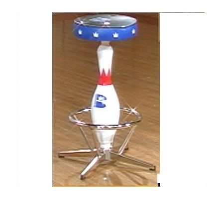 Brunswick Bowling Pin Bar Stool